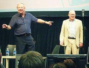 Tim Brooke-Taylor and Graeme Garden